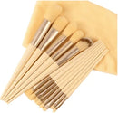 Conjunto 13 Peças Pincéis de Maquiagem com Estojo de Veludo (Cores Sortidas) BM-F1346
