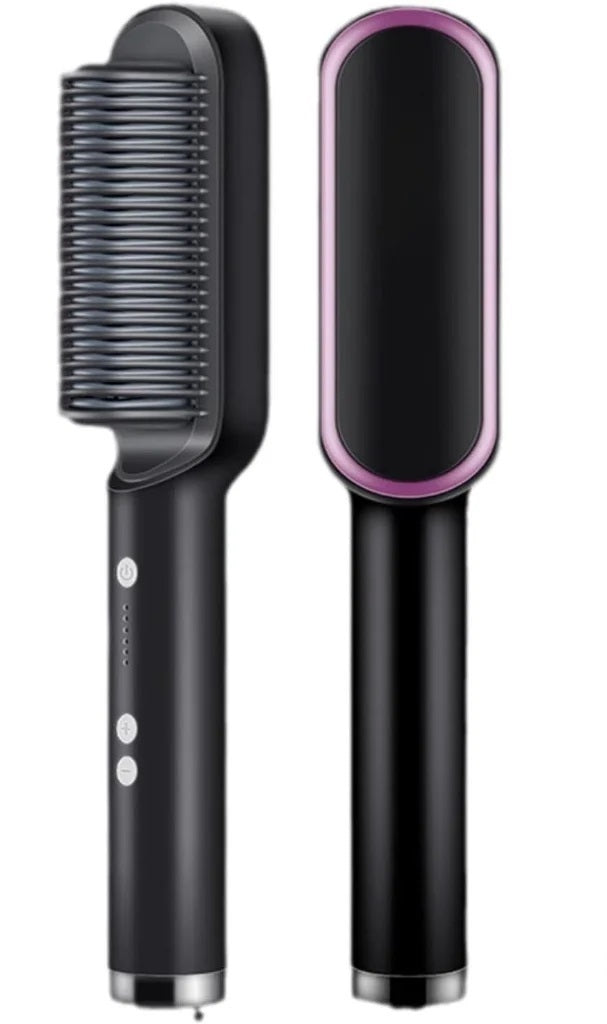 Escova Alisadora de Cabelos 5 em 1 Bivolt