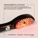 Pente Massageador com Laser 4 em 1 – Tratamento Capilar e Antiqueda