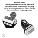 Barbeador Elétrico Kemei 3 em 1 – Barba, Cabelo e Pelos do Nariz | Recarregável Bivolt